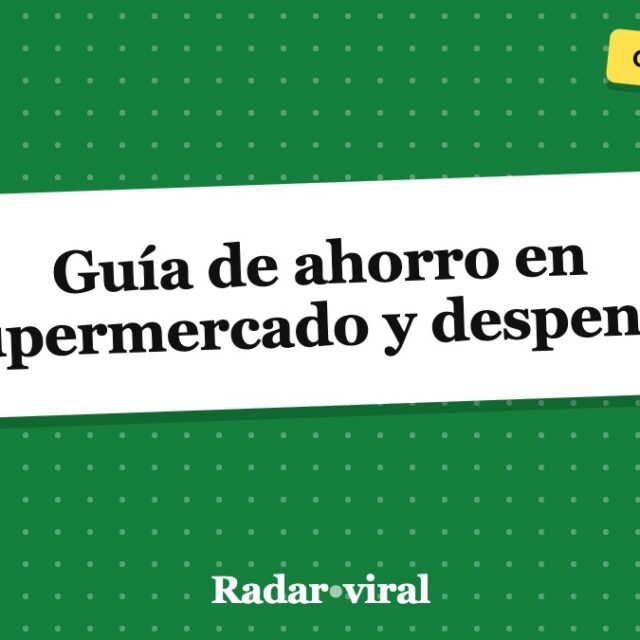 Guía de ahorro en supermercado y despensa