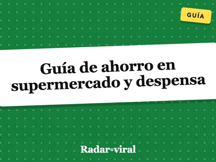 Guía de ahorro en supermercado y despensa
