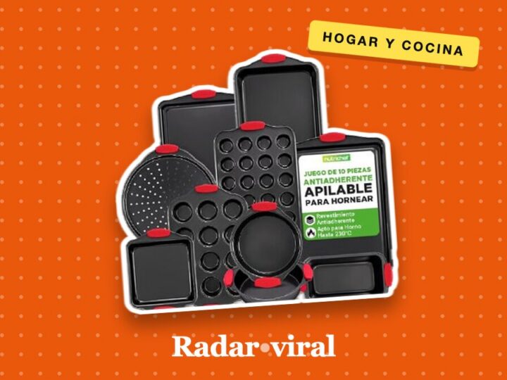 El set Nutrichef de 10 piezas para hornear aparece rebajado