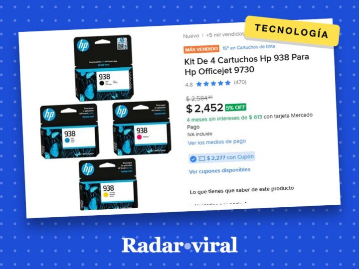 El kit de cartuchos que aparece con descuento para quien imprime más en casa u oficina