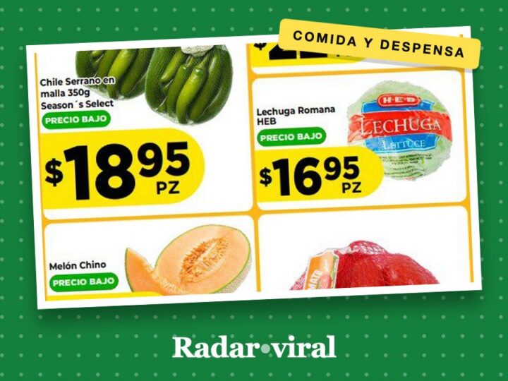 La compra para la semana que puede bajar tu gasto en la cocina: frutas y verduras HEB en oferta