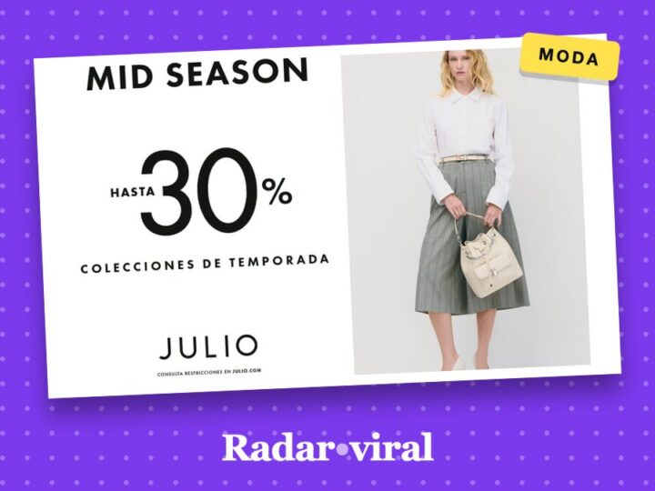 La venta Mid Season que está reacomodando el clóset: Julio aparece con hasta 30% de descuento