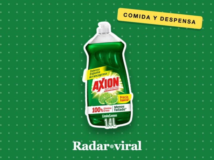 El lavatrastes que rinde en la alacena: Axion aparece rebajado si compras 10