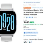 Reloj Xiaomi Redmi Watch 5 Active Smart Watch Inteligente Blanca