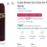 Cuba Brown by Cuba for Men - 3.4 oz EDT Spray