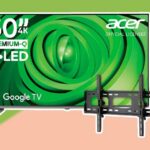 pantalla QLED Acer de 50 pulgadas ya tiene irresistible precio de