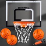 Mini tablero de basquet con 3 baloncitos
