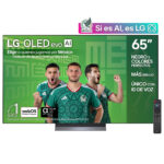 LG Pantalla 65" OLED EVO AI C5 (con Banamex $16,995)
